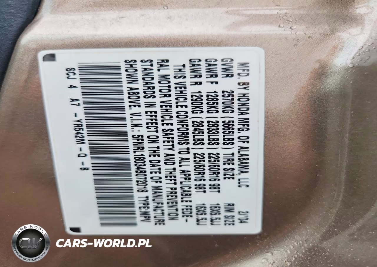 2004 Honda Odyssey Exl VIN:5FNRL18034B072018 - 14