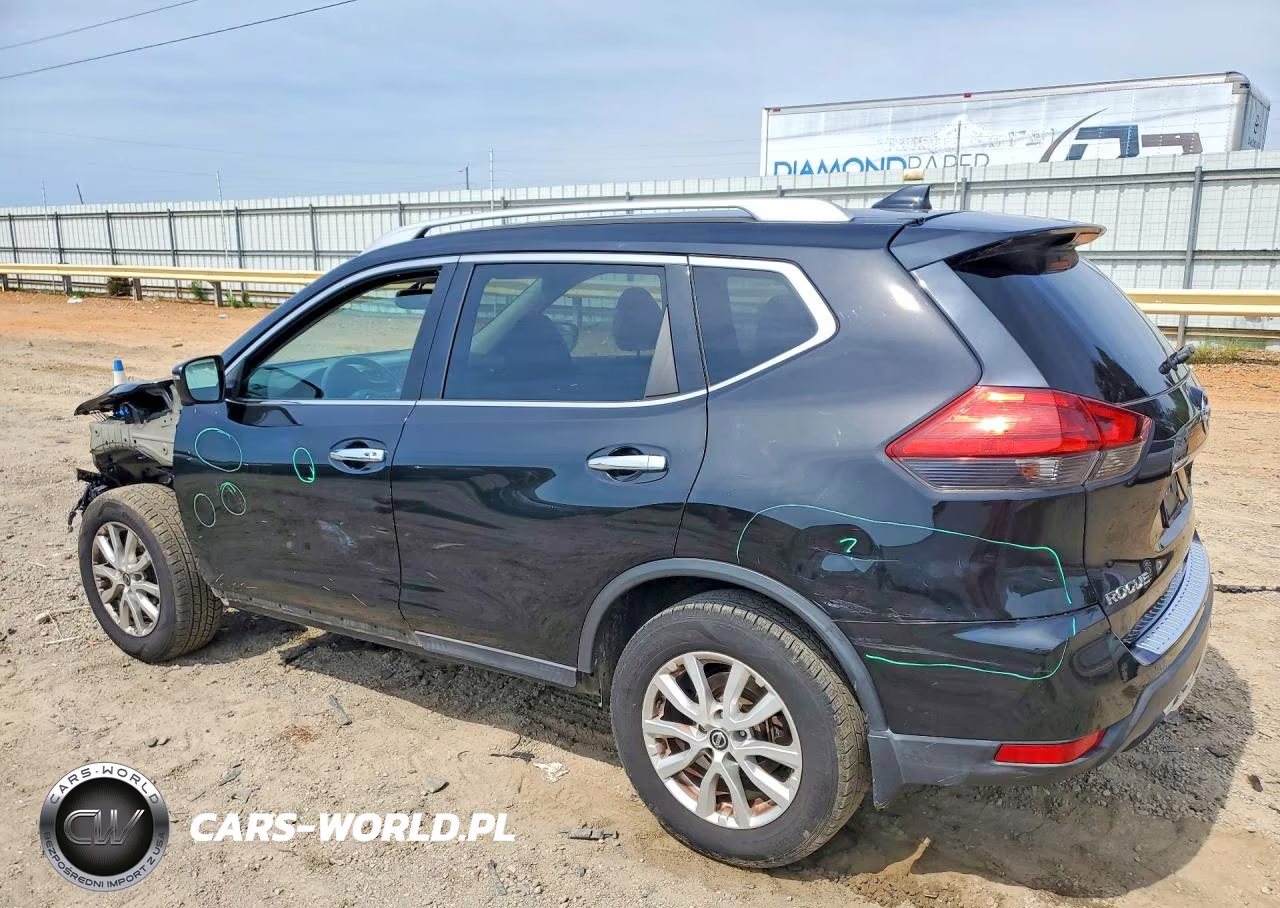 2017 Nissan Rogue Sv VIN:5N1AT2MV9HC825943 - 2