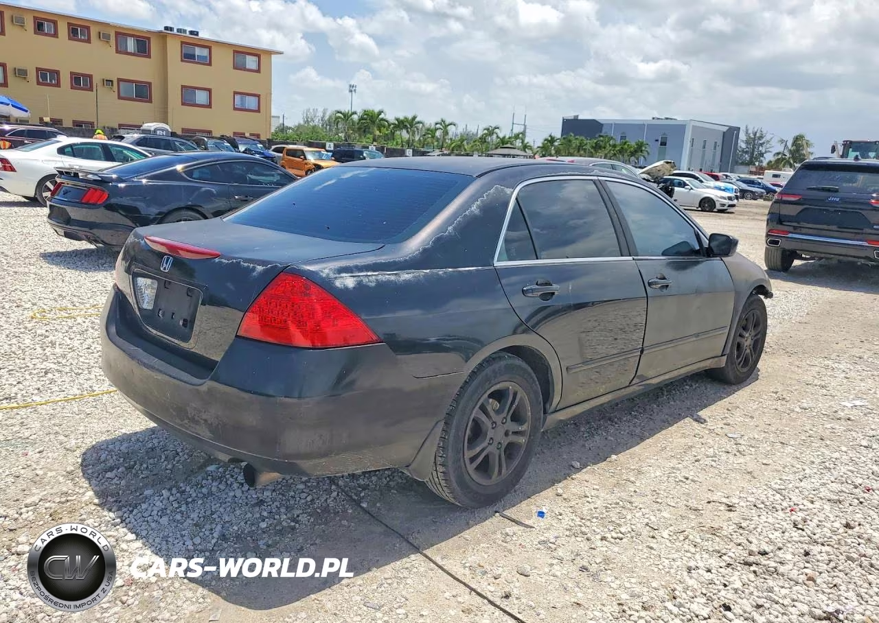 2007 Honda Accord Se VIN:1HGCM56397A162151 - 3