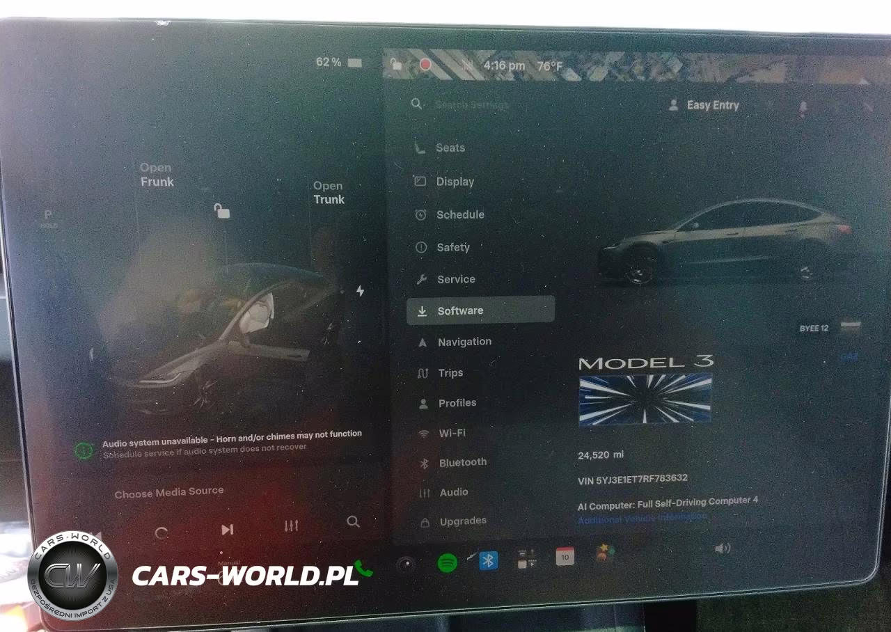 2024 Tesla Model 3 VIN:5YJ3E1ET7RF783632 - 9