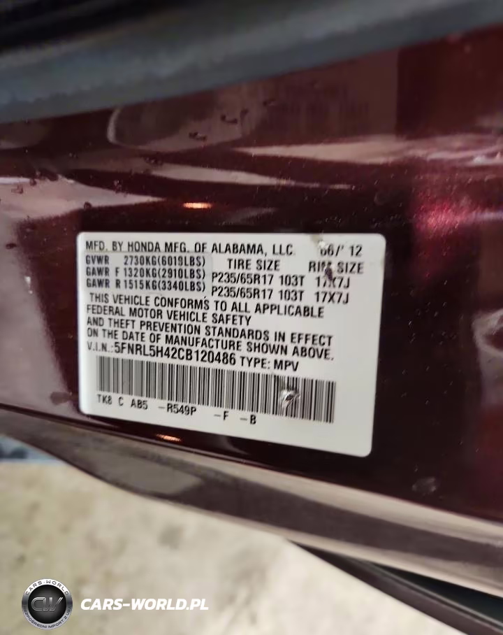 2012 Honda Odyssey Ex VIN:5FNRL5H42CB120486 - 13