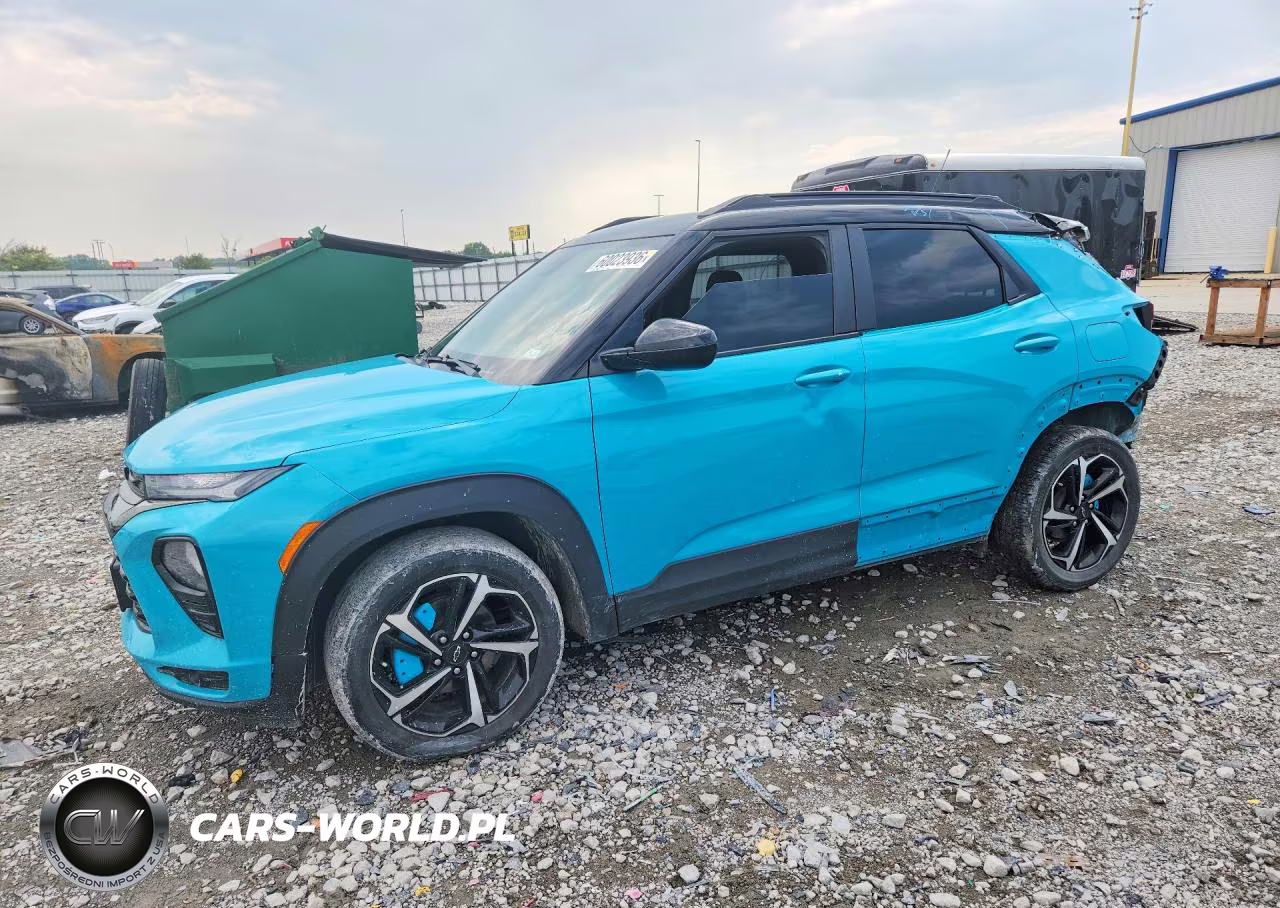2022 Chevrolet Trailblazer Rs VIN:KL79MTSLXNB037537 - 1