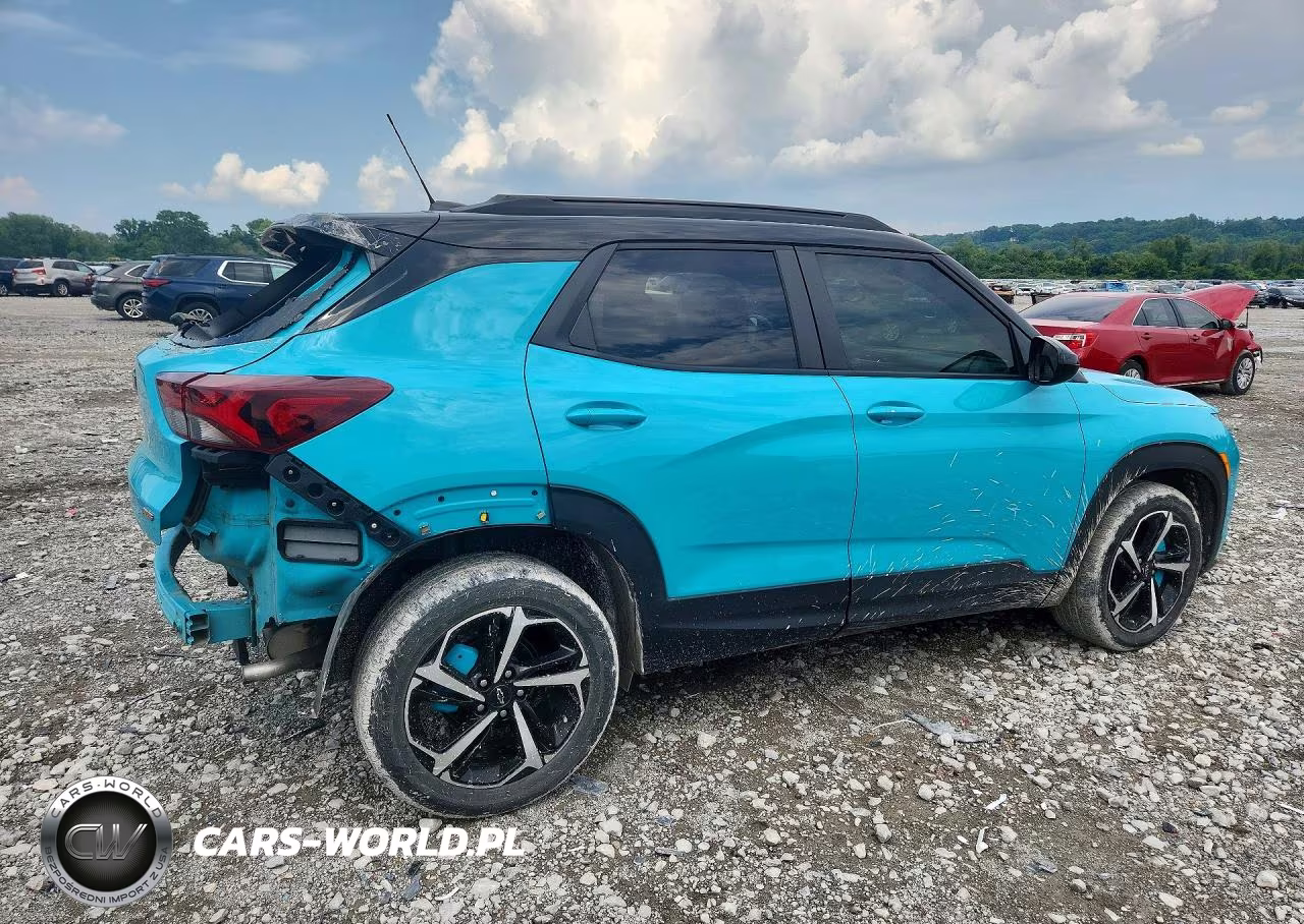 2022 Chevrolet Trailblazer Rs VIN:KL79MTSLXNB037537 - 3