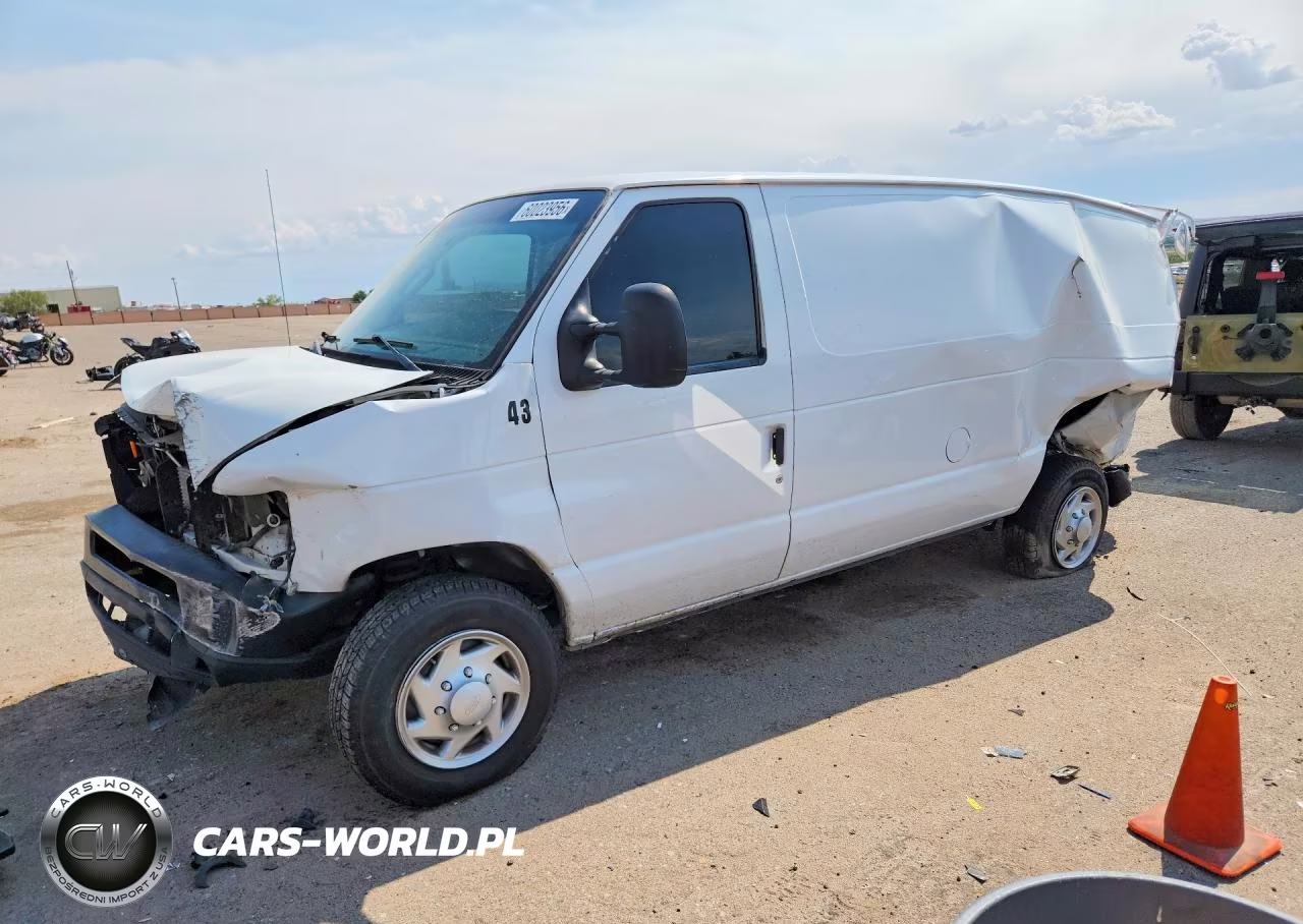 2014 Ford E150 Delivery Van VIN:1FTNE1EW7EDA93643 - 1