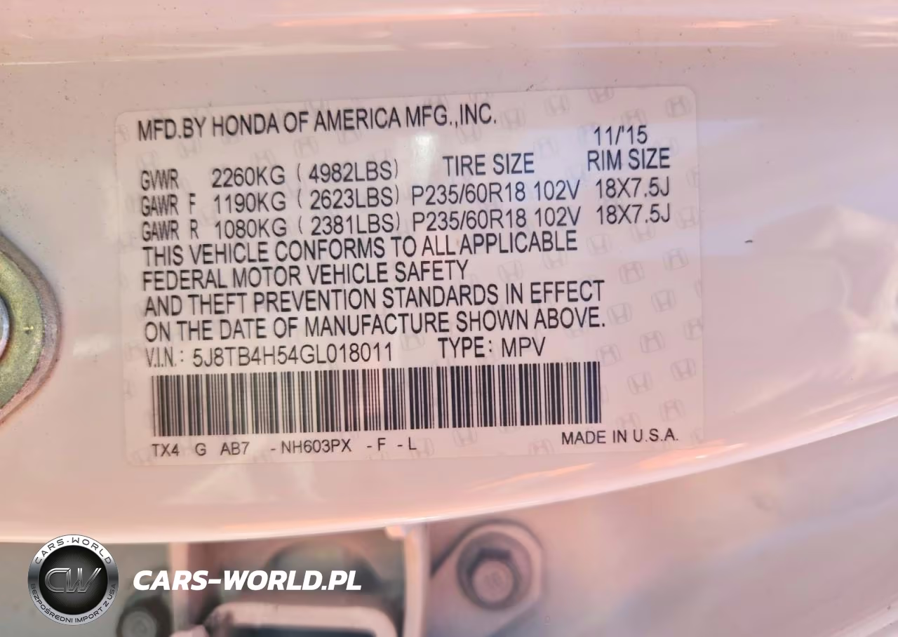 2016 Acura Rdx Technology VIN:5J8TB4H54GL018011 - 13