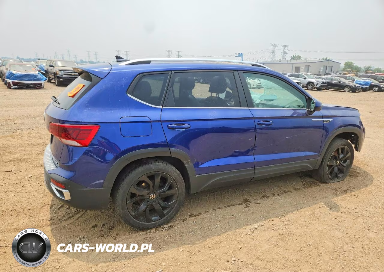 2022 Volkswagen Taos Se Iq Drive VIN:3VVLX7B24NM095782 - 3