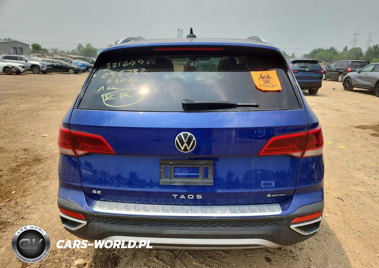 2022 Volkswagen Taos Se Iq Drive VIN:3VVLX7B24NM095782 - 6