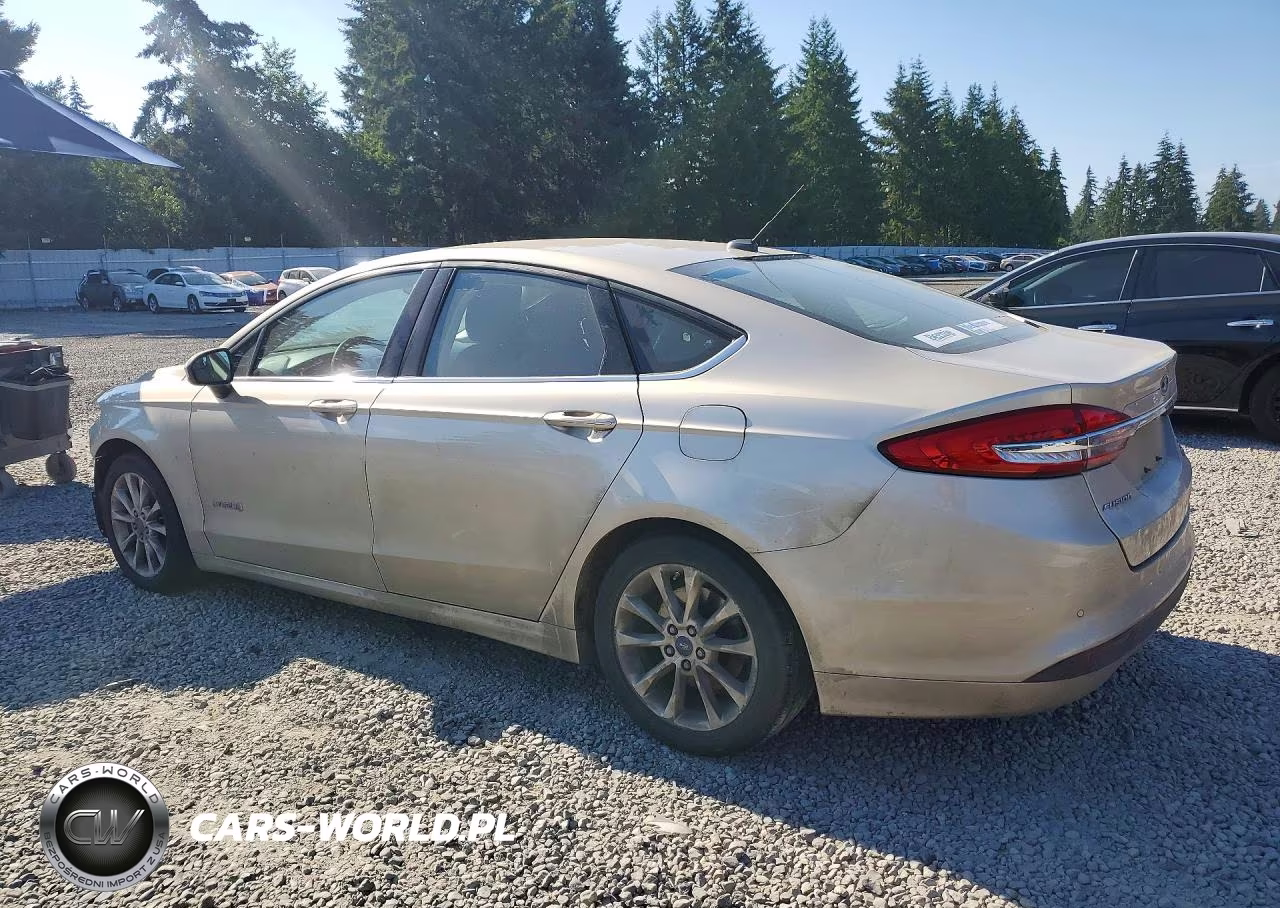 2017 Ford Fusion Se Hybrid VIN:3FA6P0LU7HR110940 - 2