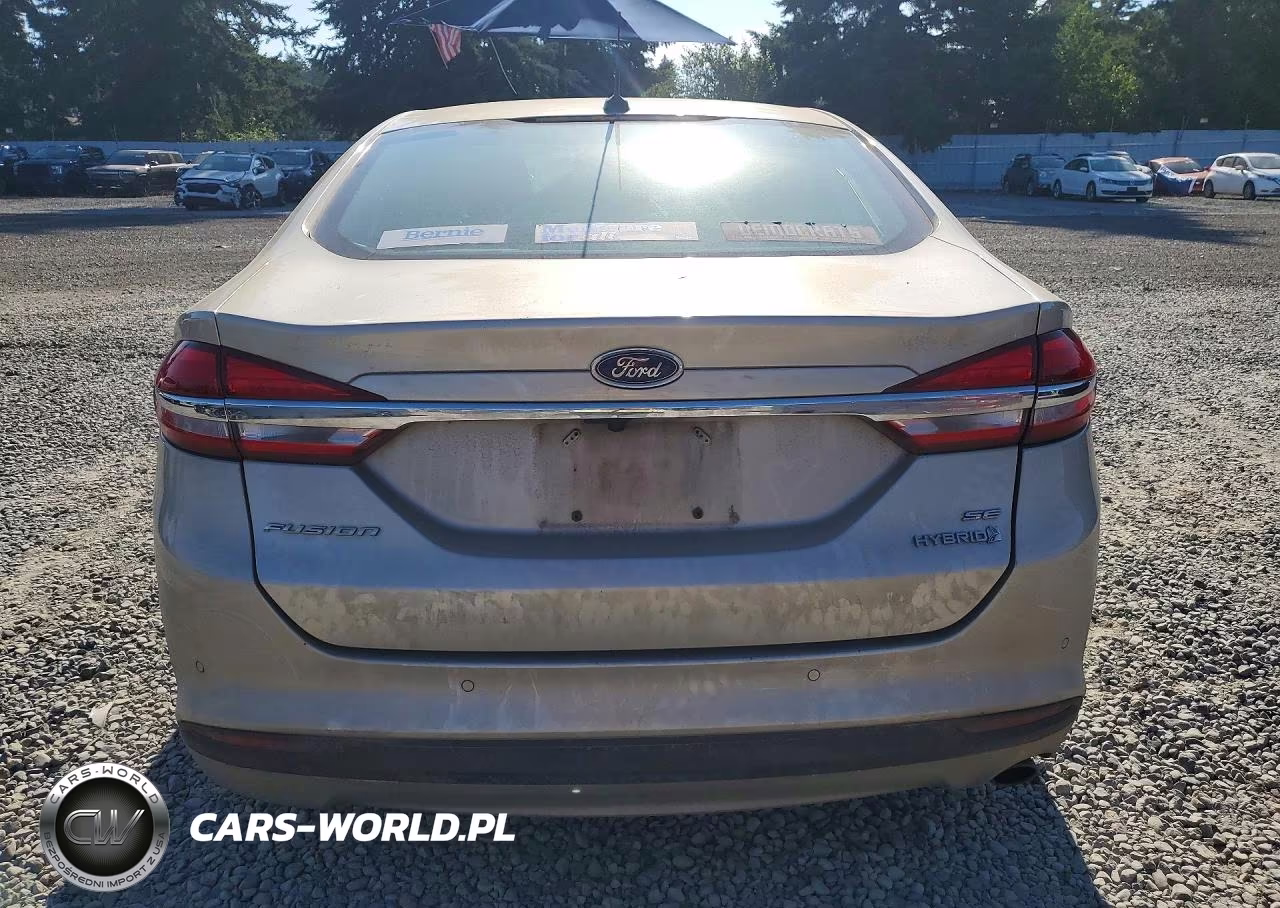 2017 Ford Fusion Se Hybrid VIN:3FA6P0LU7HR110940 - 6