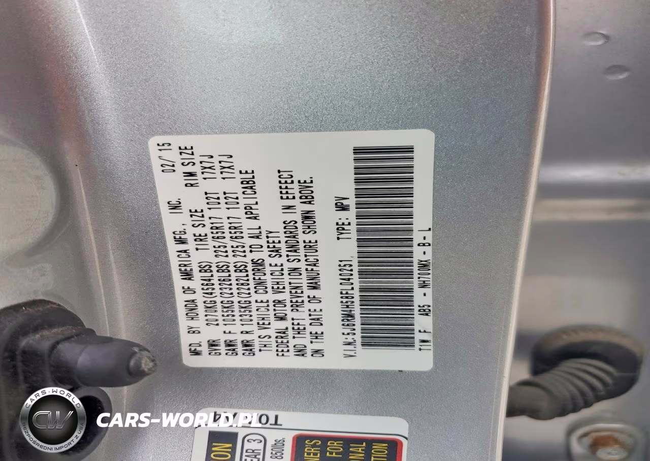 2015 Honda Cr-V Ex VIN:5J6RM4H58FL040251 - 13