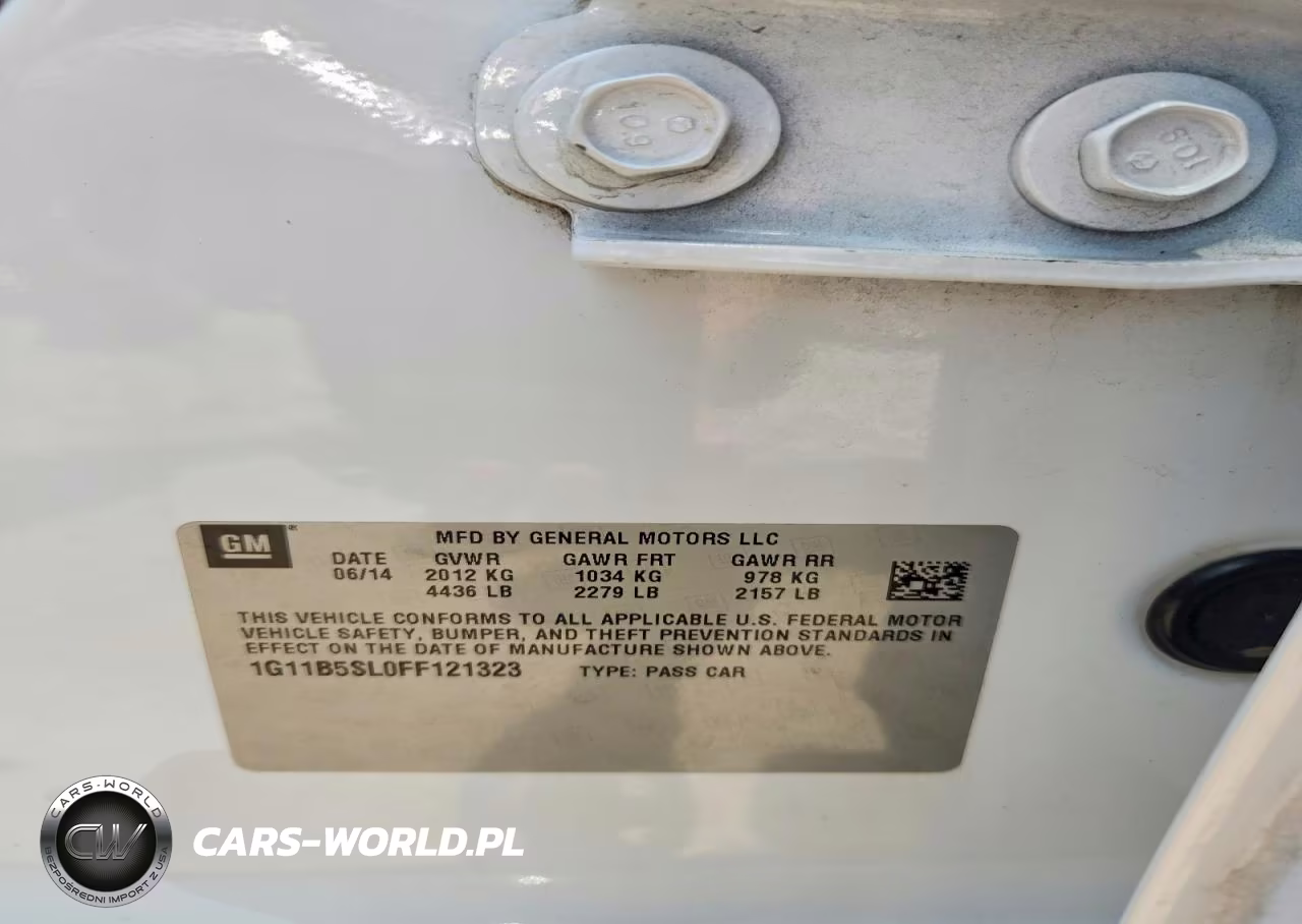 2015 Chevrolet Malibu Ls VIN:1G11B5SL0FF121323 - 12