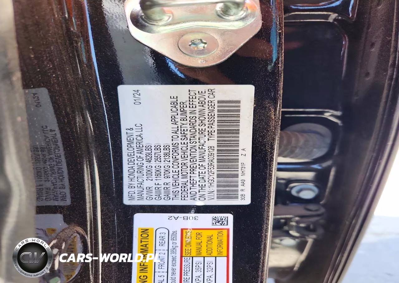 2024 Honda Accord Hybrid Sport VIN:1HGCY2F53RA039128 - 12