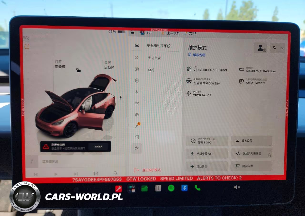 2023 Tesla Model Y VIN:7SAYGDEE4PF867653 - 9