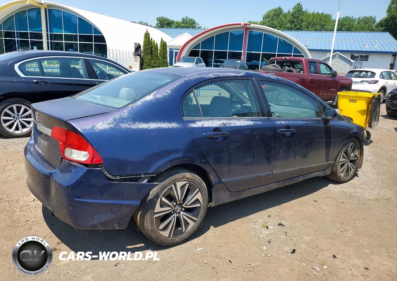 2010 Honda Civic Lx VIN:2HGFA1F54AH555032 - 3