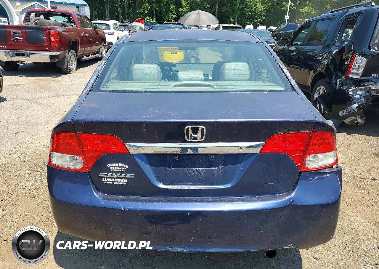 2010 Honda Civic Lx VIN:2HGFA1F54AH555032 - 6