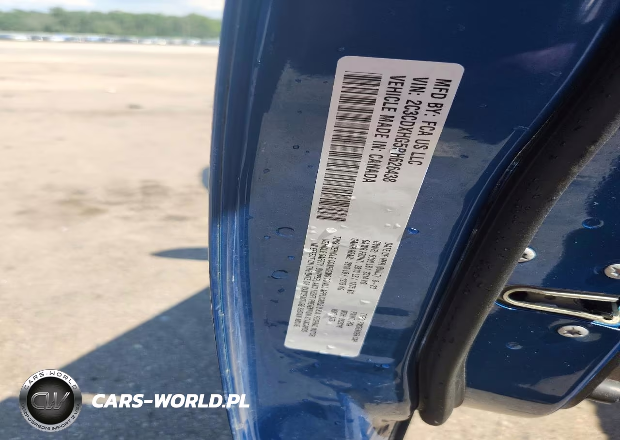 2023 Dodge Charger Gt VIN:2C3CDXHG5PH626438 - 12