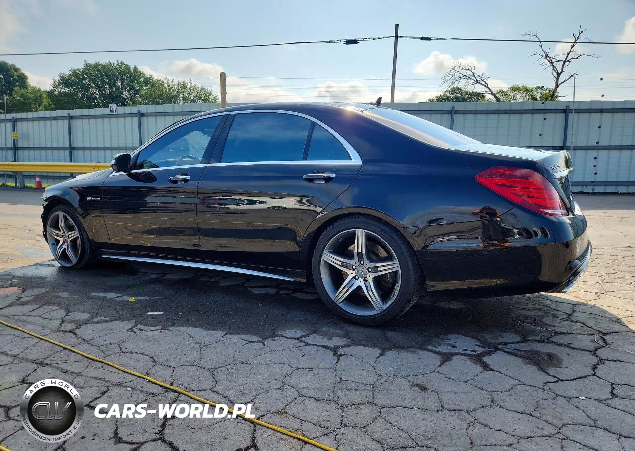 2014 Mercedes-Benz S 63 Amg VIN:WDDUG7JB8EA027346 - 2