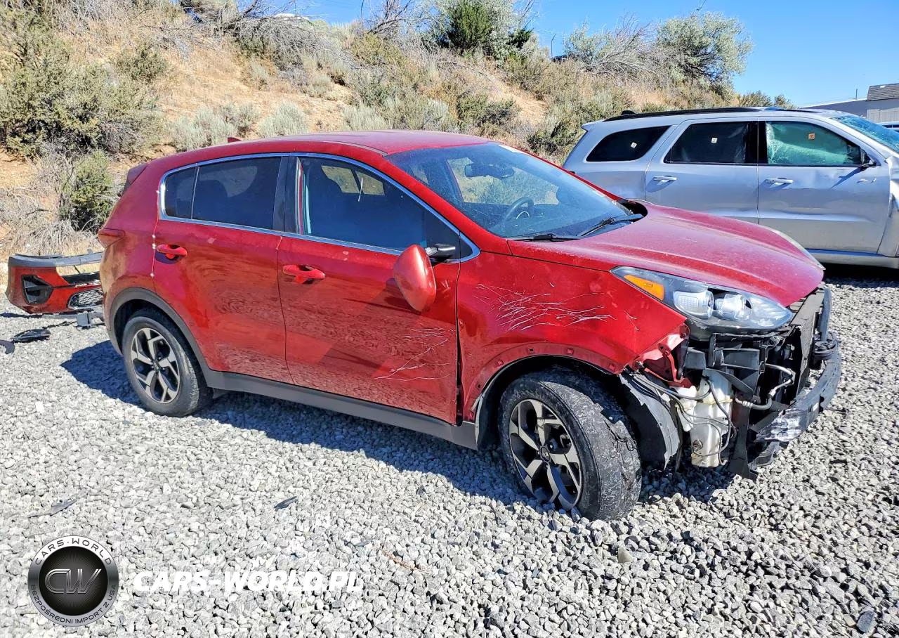 2021 Kia Sportage Lx VIN:KNDPM3AC8M7920355 - 4
