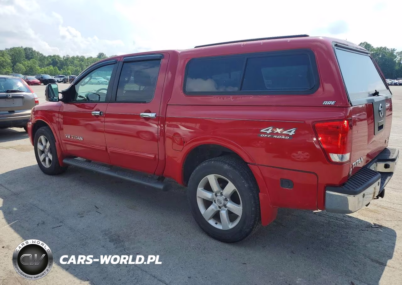 2008 Nissan Titan Xe VIN:1N6AA07C28N307554 - 2