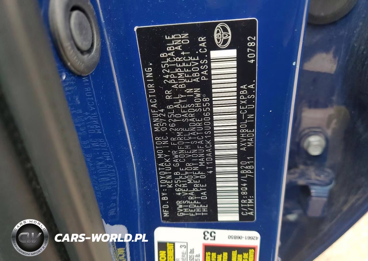 2025 Toyota Camry Xse VIN:4T1DAACK1SU006558 - 13