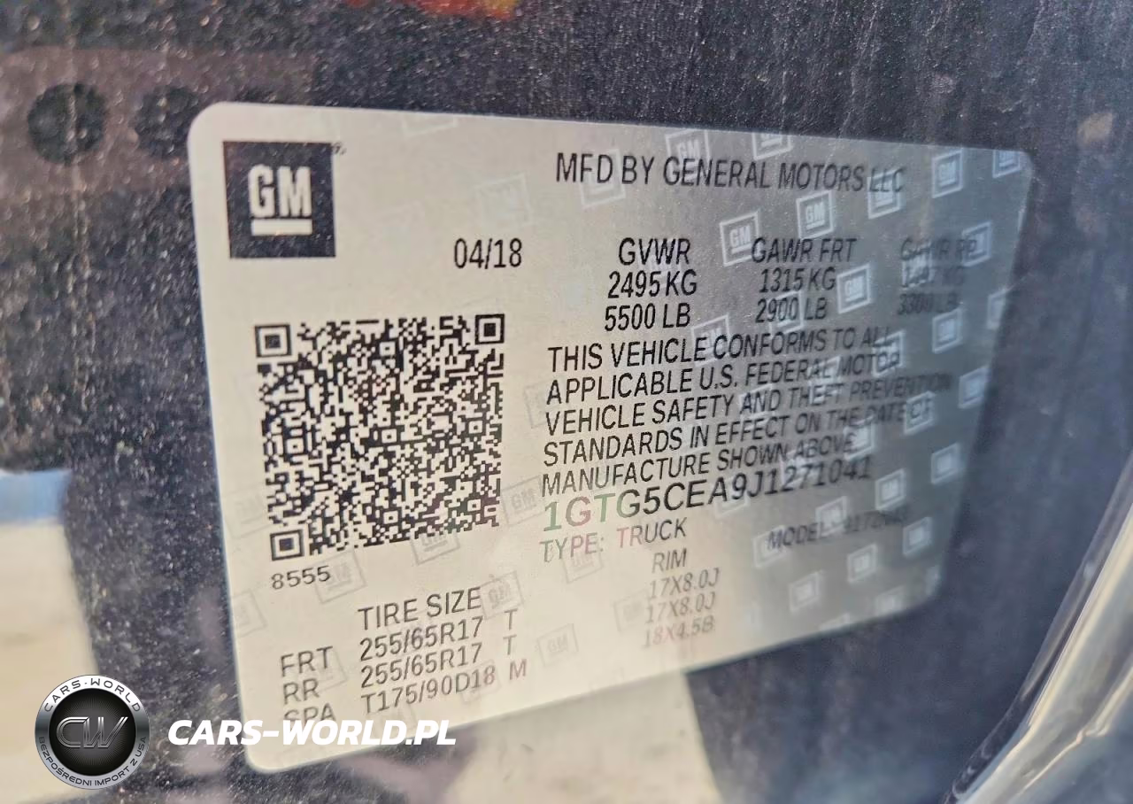 2018 GMC Canyon Sle VIN:1GTG5CEA9J1271041 - 12
