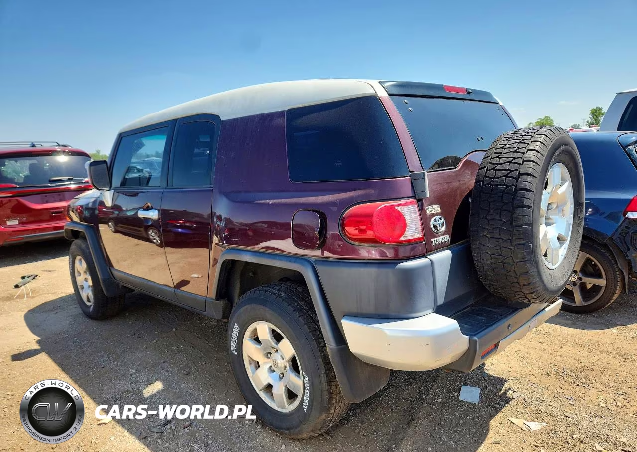 2007 Toyota Fj Cruiser Base VIN:JTEBU11F170098645 - 2