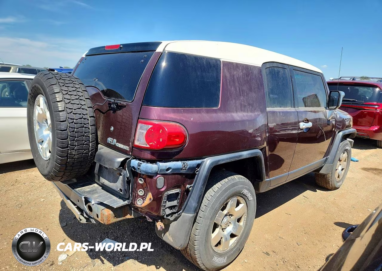 2007 Toyota Fj Cruiser Base VIN:JTEBU11F170098645 - 3