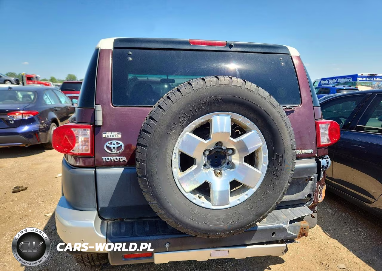 2007 Toyota Fj Cruiser Base VIN:JTEBU11F170098645 - 6