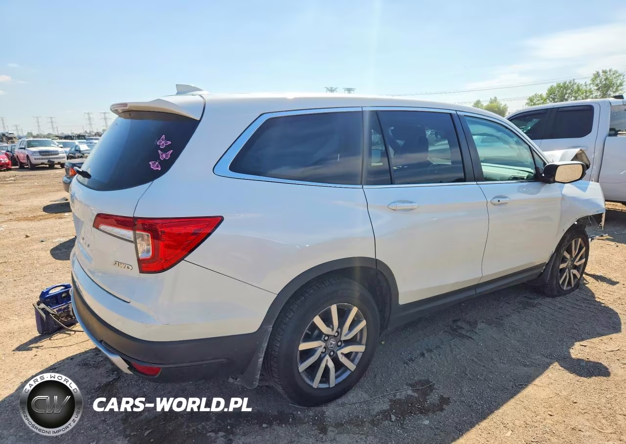 2020 Honda Pilot Exl VIN:5FNYF6H4XLB014134 - 3