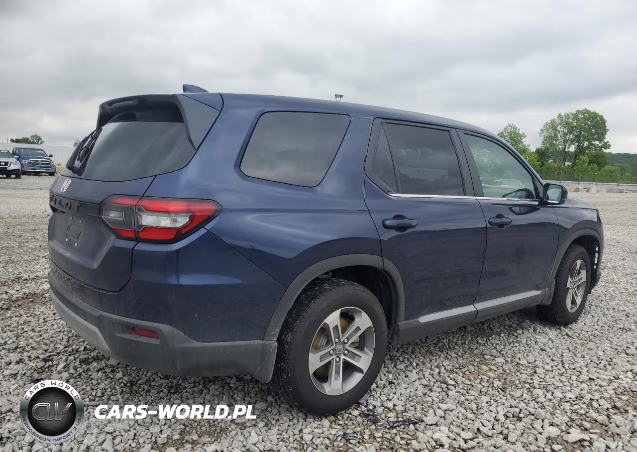 2025 Honda Pilot Exl VIN:5FNYG1H42SB120849 - 3