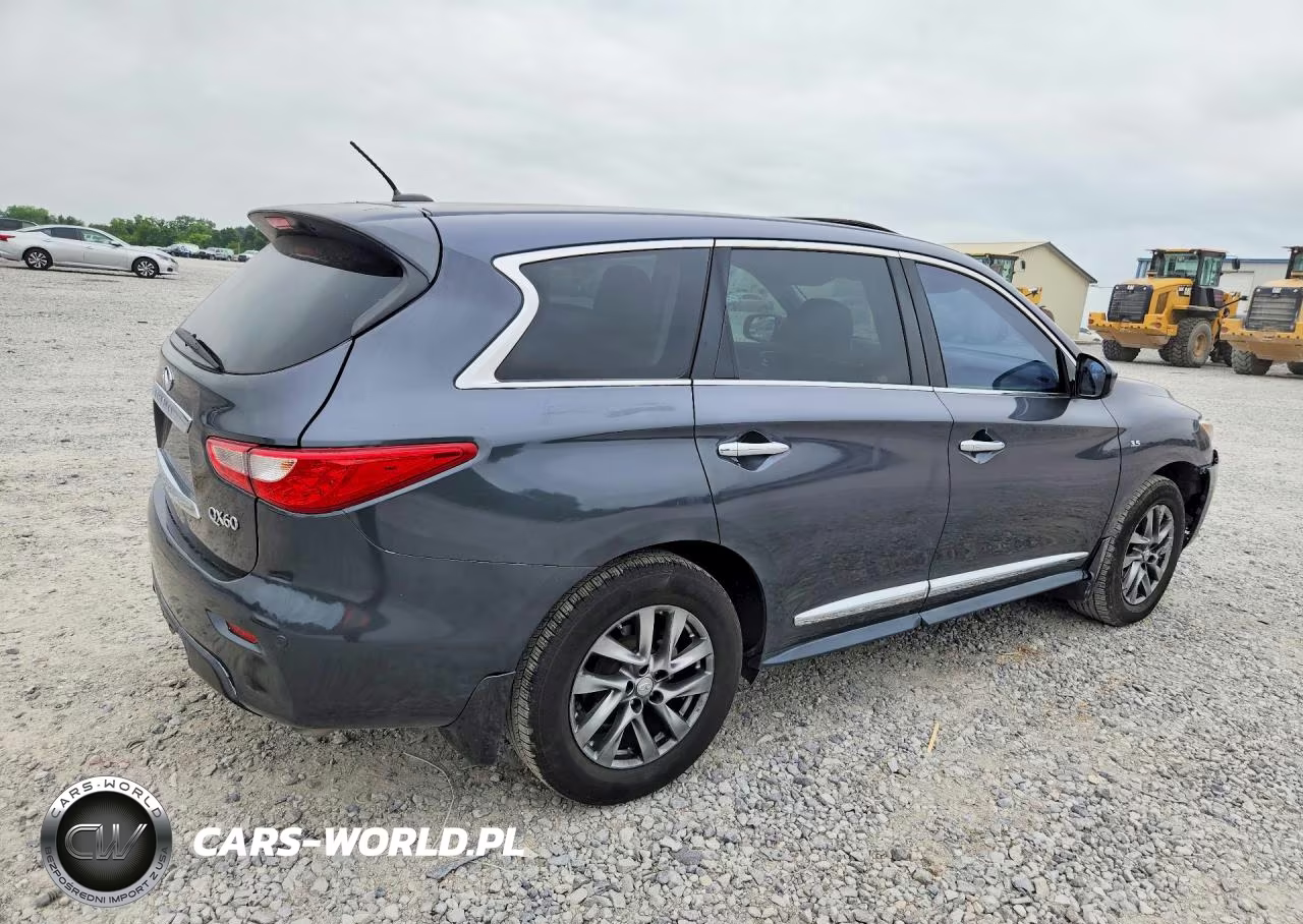 2014 Infiniti Qx60 Base VIN:5N1AL0MN2EC523927 - 3