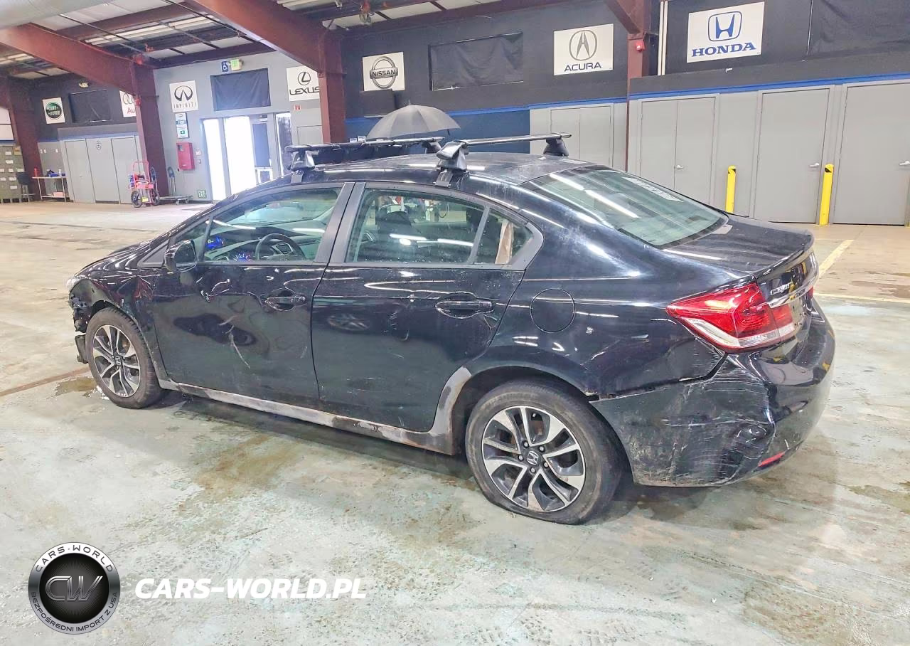 2014 Honda Civic Ex VIN:19XFB2F84EE019517 - 2