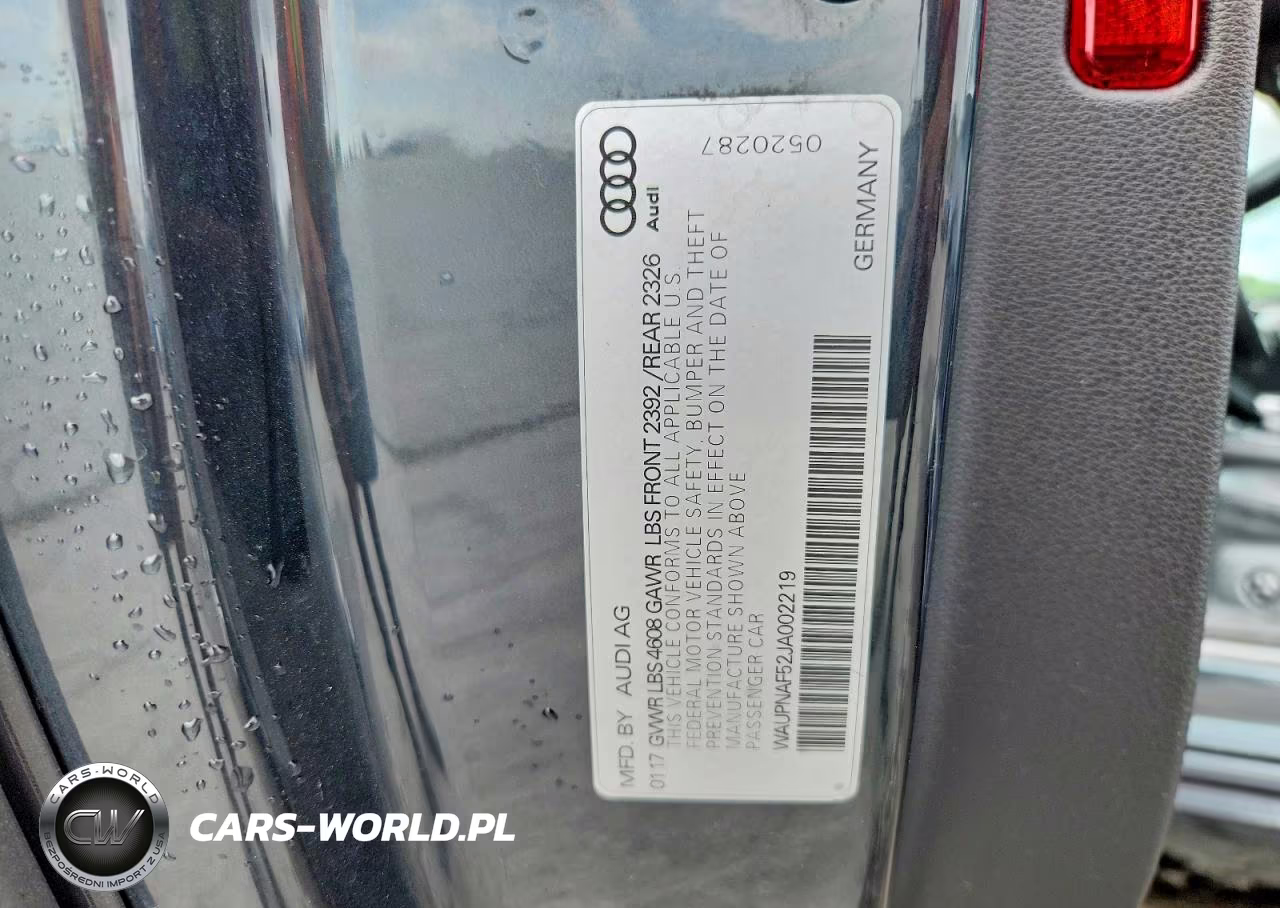 2018 Audi A5 Premium Plus VIN:WAUPNAF52JA002219 - 12