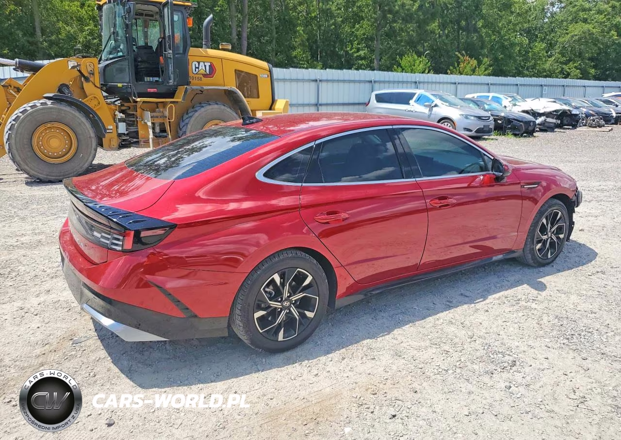 2025 Hyundai Sonata Sel VIN:KMHL64JA4SA432271 - 3