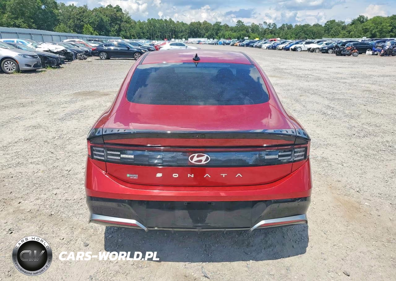 2025 Hyundai Sonata Sel VIN:KMHL64JA4SA432271 - 6