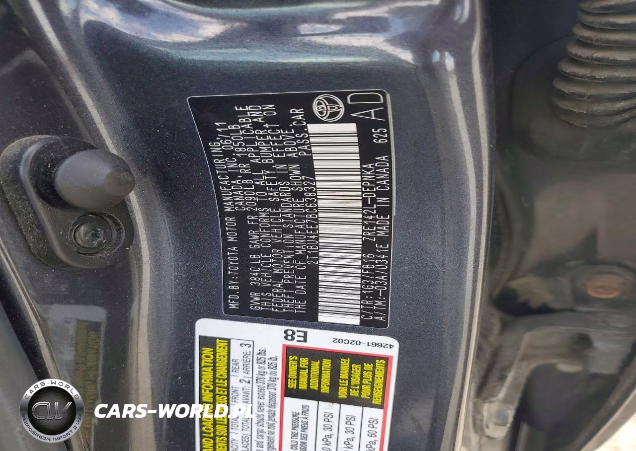 2011 Toyota Corolla Le VIN:2T1BU4EE7BC638327 - 13