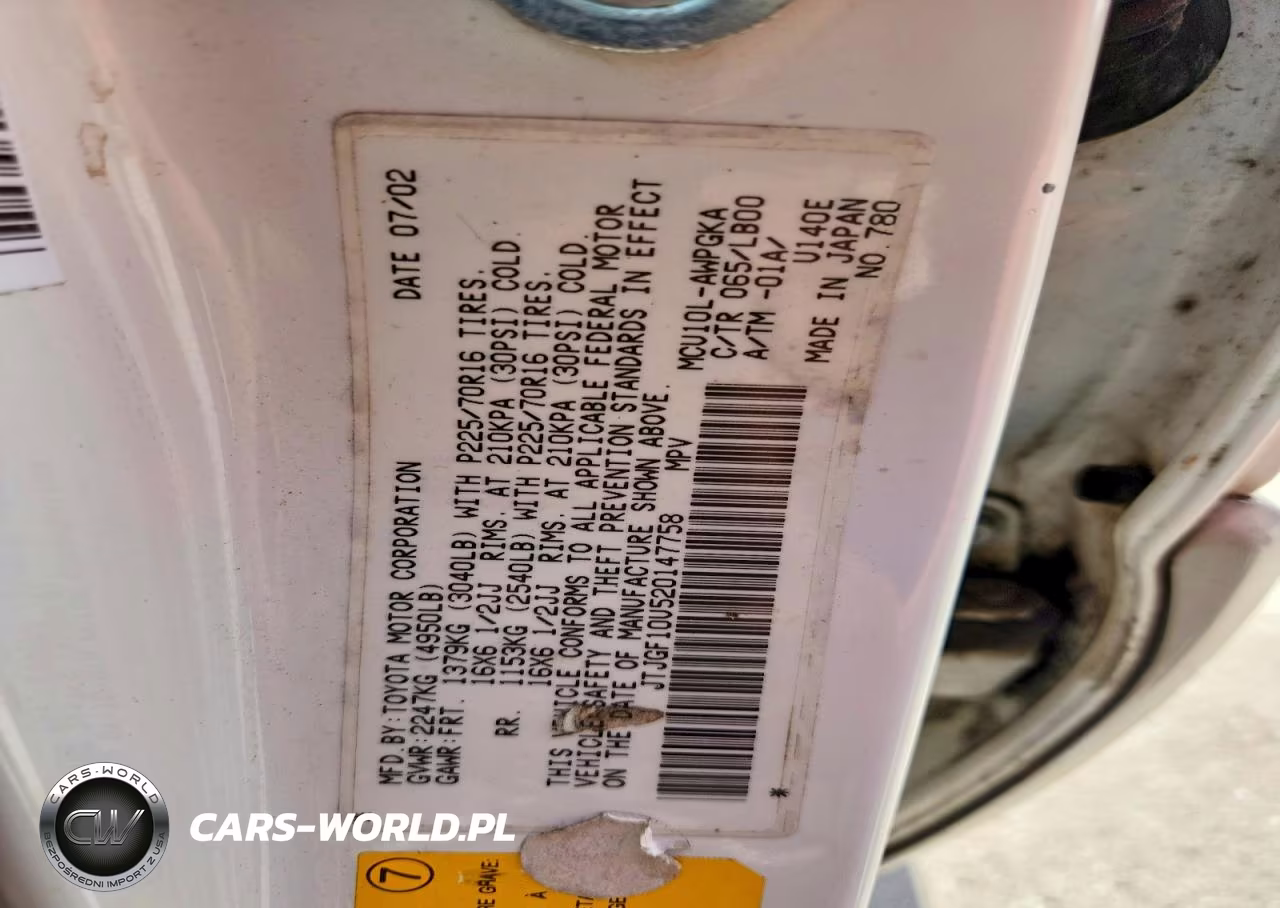 2002 Lexus Rx 300 VIN:JTJGF10U520147758 - 13