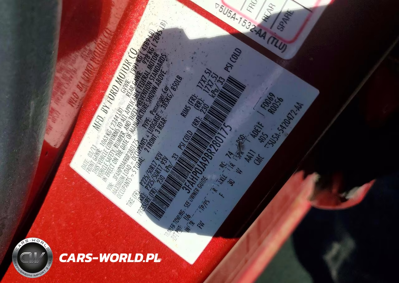 2011 Ford Fusion Sel VIN:3FAHP0JA9BR280175 - 12