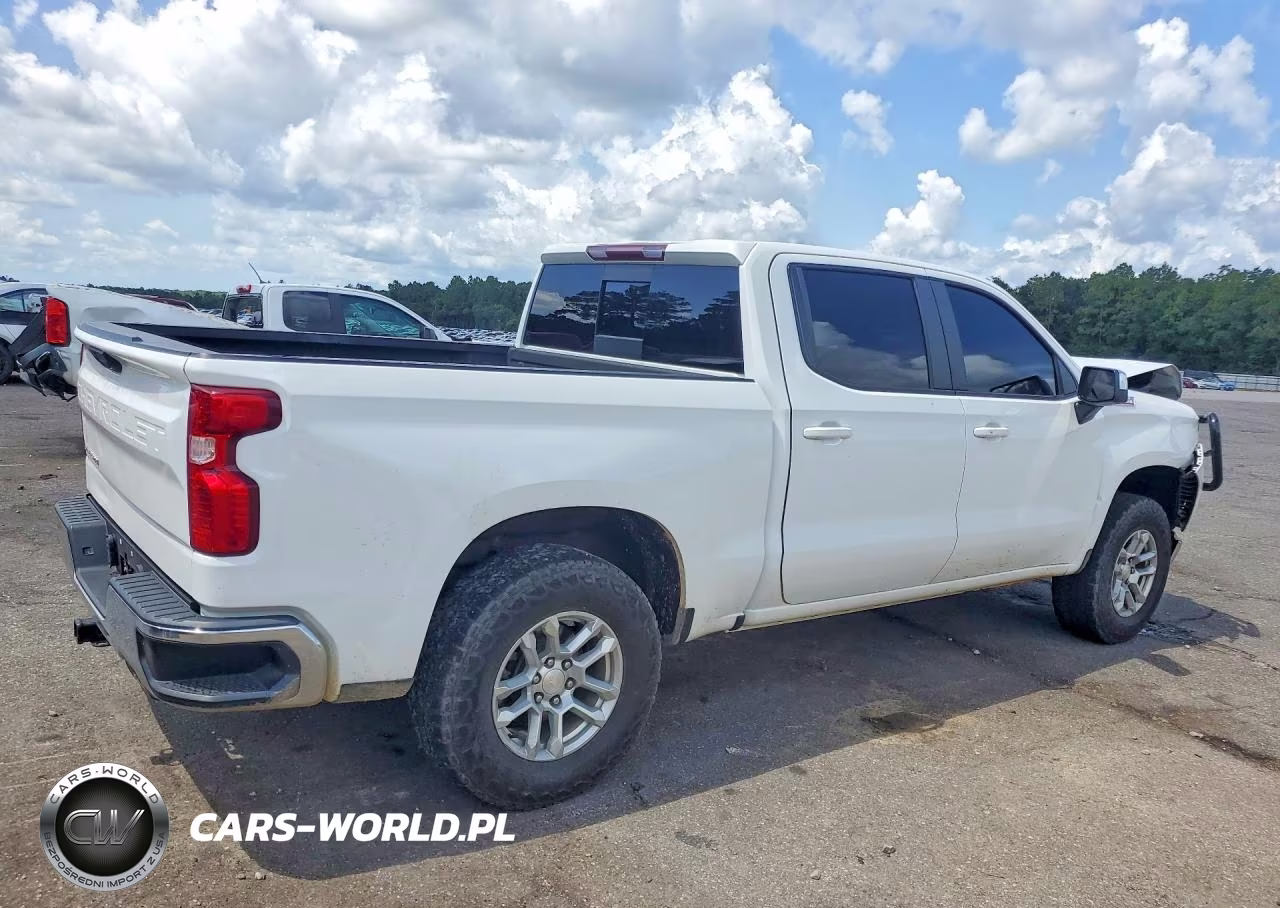 2022 Chevrolet Silverado K1500 Lt VIN:3GCUDDEDXNG567635 - 3