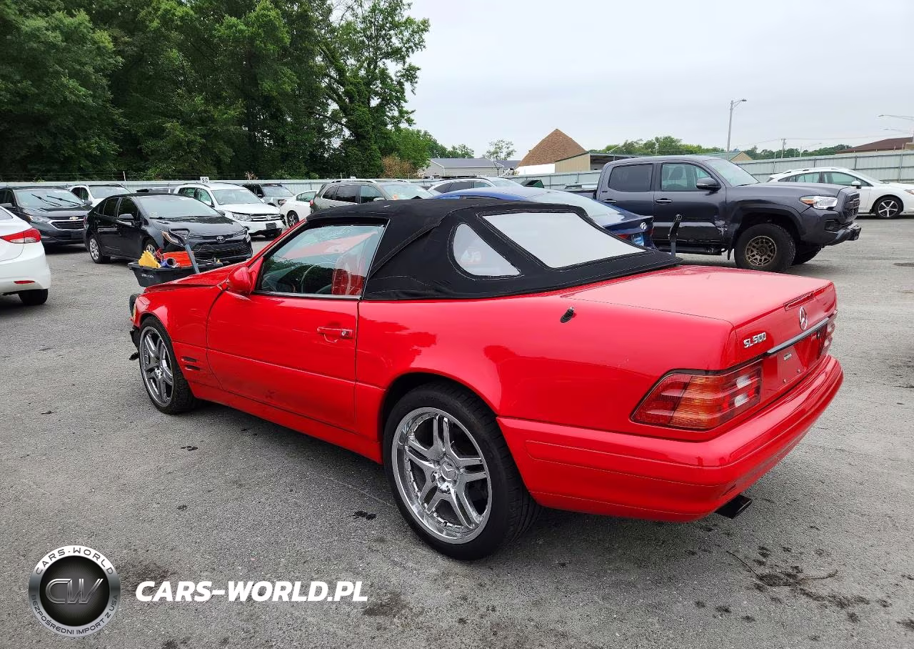 1999 Mercedes-Benz Sl 500 VIN:WDBFA68F4XF173769 - 2
