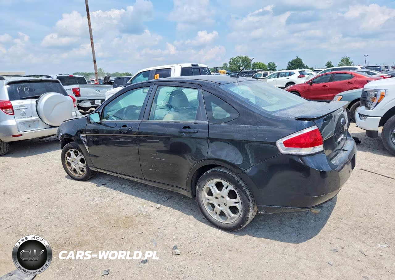 2008 Ford Focus Se VIN:1FAHP35NX8W103946 - 2