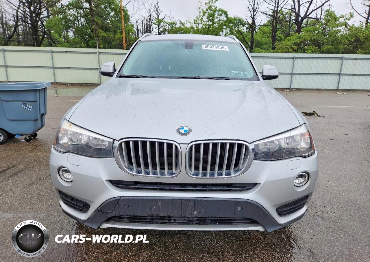 2015 BMW X3 xDrive28I VIN:5UXWX9C56F0D47991 - 5