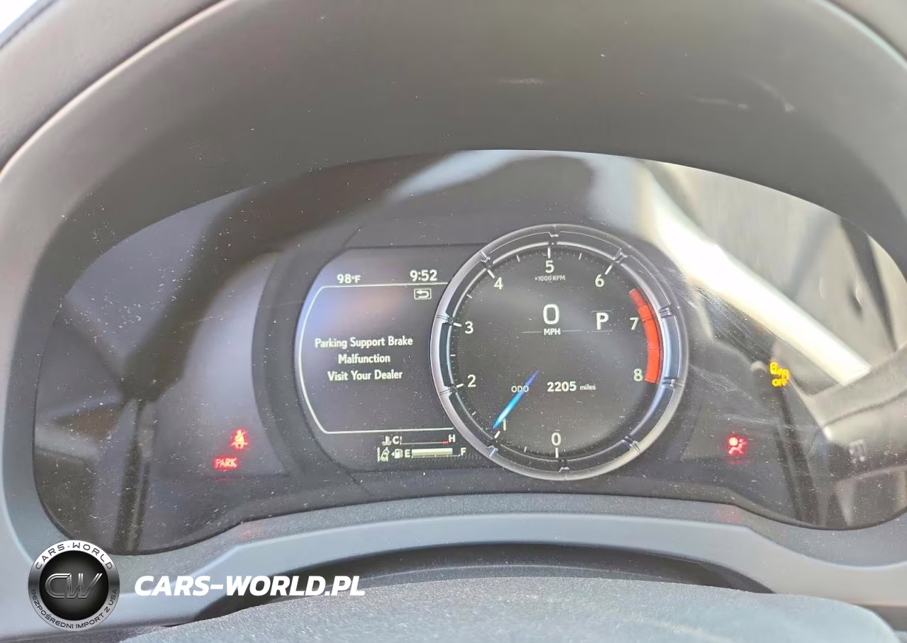 2025 Lexus Is 350 F Sport VIN:JTHGZ1B2XS5087550 - 9