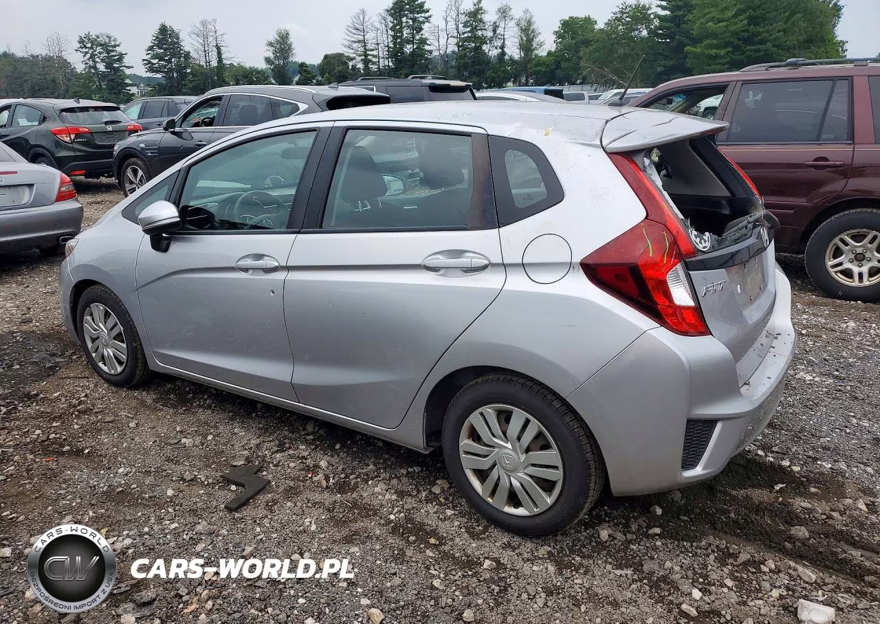 2015 Honda Fit Lx VIN:3HGGK5H54FM784325 - 2