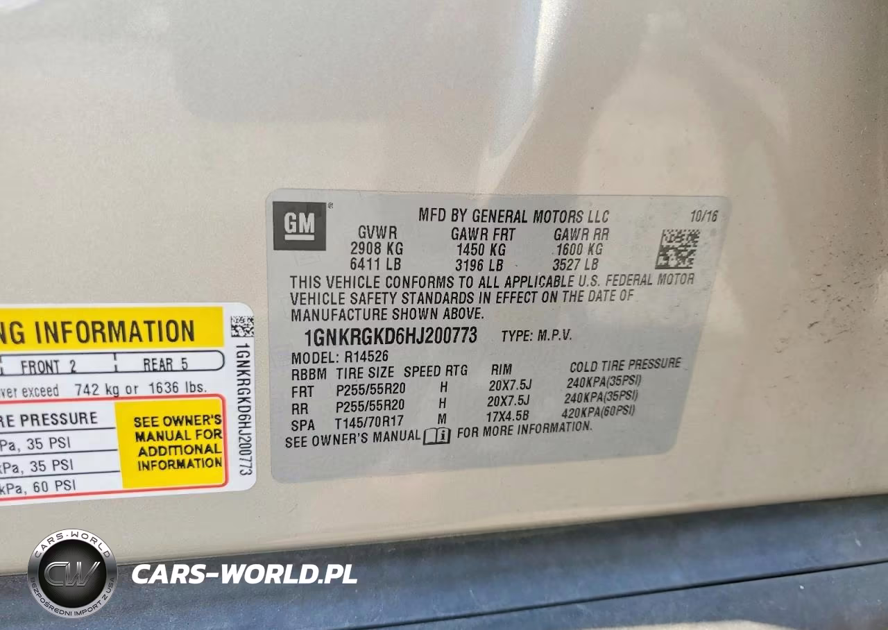 2017 Chevrolet Traverse Lt VIN:1GNKRGKD6HJ200773 - 12