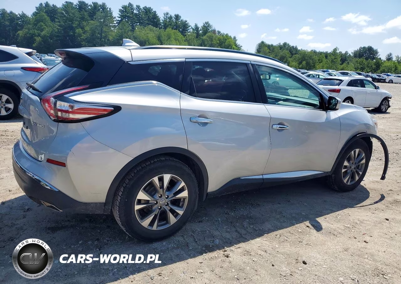 2018 Nissan Murano Sv VIN:5N1AZ2MH1JN135333 - 3