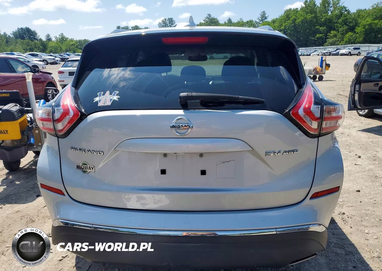 2018 Nissan Murano Sv VIN:5N1AZ2MH1JN135333 - 6
