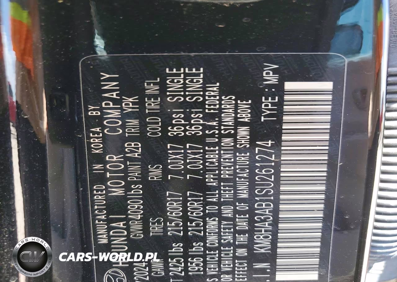 2025 Hyundai Kona Se VIN:KM8HA3AB1SU261274 - 13