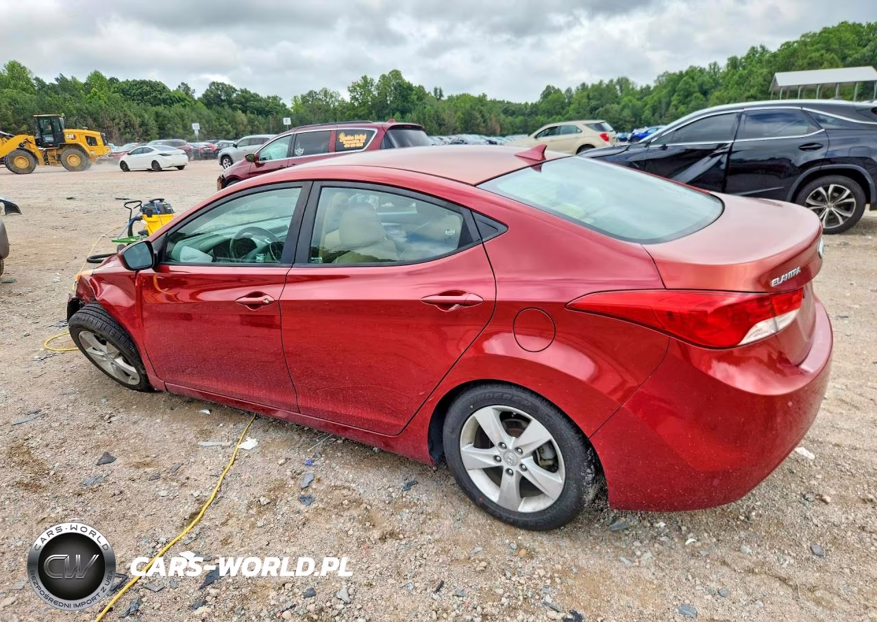 2011 Hyundai Elantra Gls VIN:KMHDH4AE1BU147012 - 2