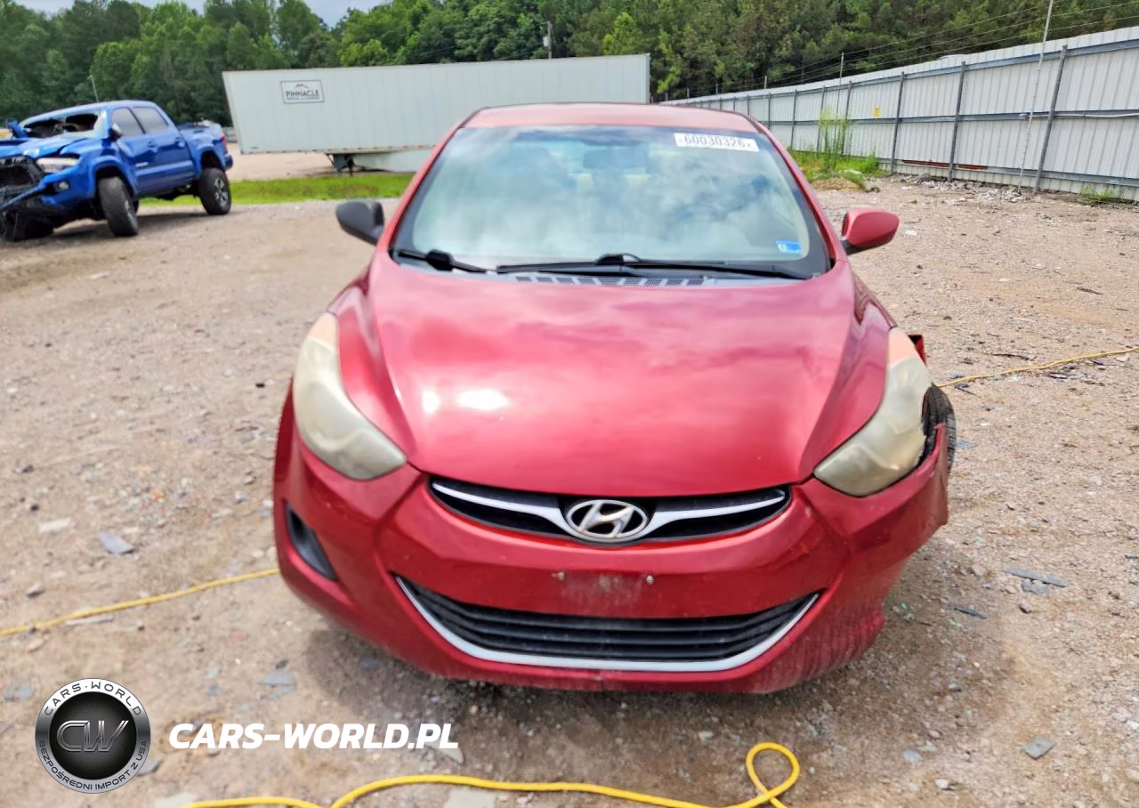 2011 Hyundai Elantra Gls VIN:KMHDH4AE1BU147012 - 5